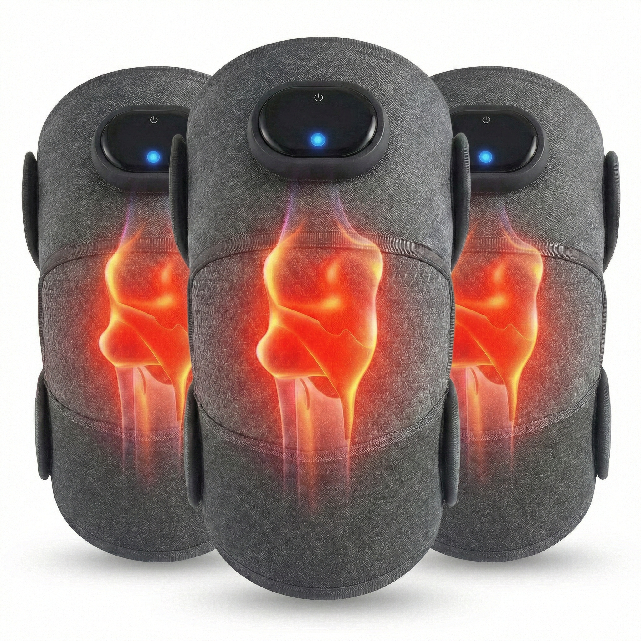 Vibraheat Knee Pads – Heat & Massage System for Chronic Knee Pain Relief